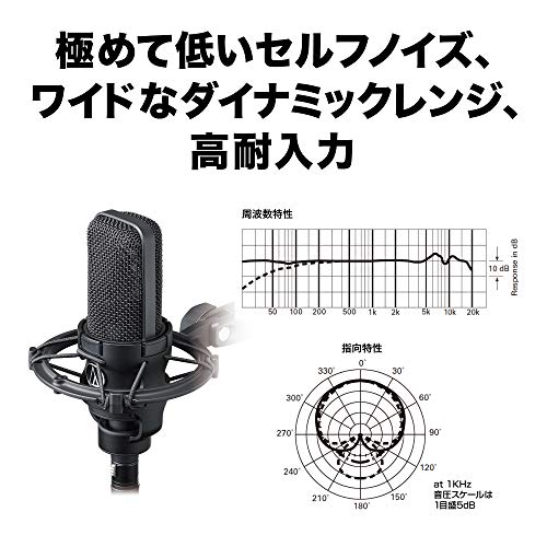 【オーディオテクニカ】AT4040 コンデンサーマイク AT4040｜マイクロホン：コンデンサーマイク｜オーディオテクニカ